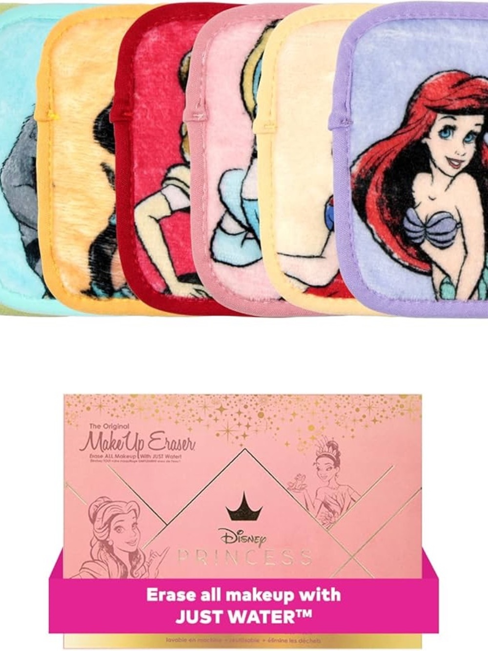 Disney Princess Makeup Eraser Set *No Belle, No Box